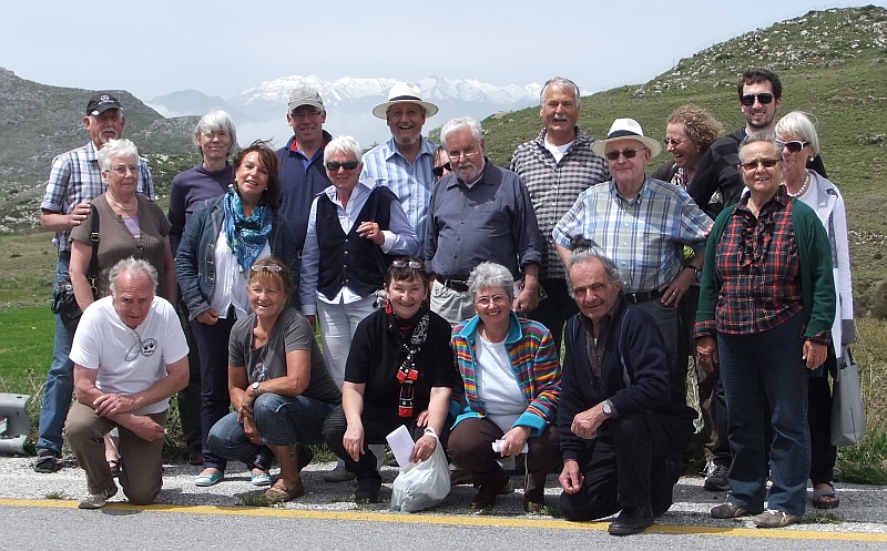 Gruppenbild nach dem Ausflug